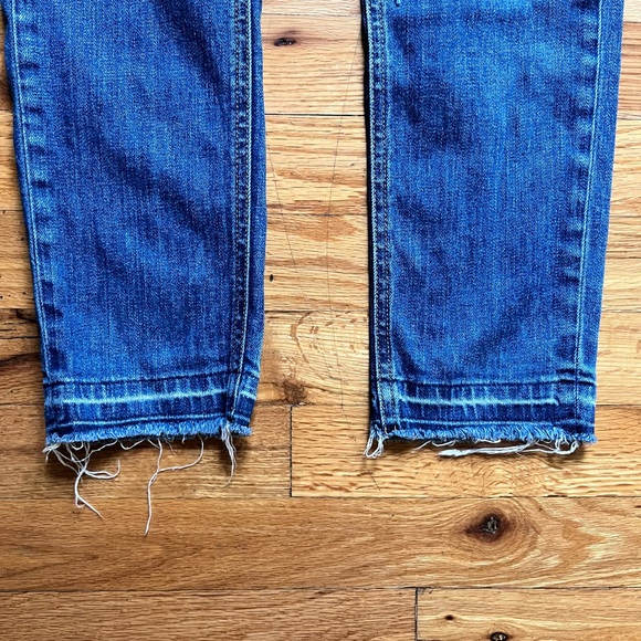 Rag & Bone women’s size 25 light Blue Dre distressed jeans - Picture 7 of 7